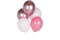 ballon mix de rose