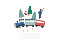 Pics à gâteau train