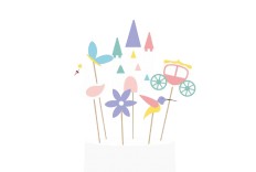 Pics à gâteau princesse