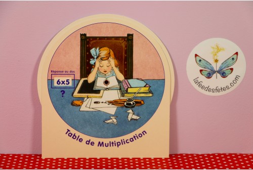 Disque table de multiplication