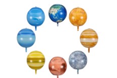 Ballon sphère planètes x 8