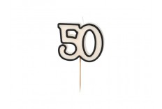 Bougie noire 50 ans