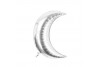 Ballon Mylar Lune XL argent