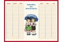 calendrier des anniversaires n° 2
