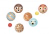 Jeu de pétanque en bois