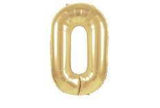 Ballon Mylar Chiffre or