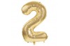 Ballon Mylar Chiffre or