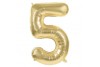Ballon Mylar Chiffre or