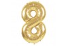 Ballon Mylar Chiffre or