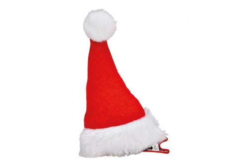 Mini bonnet de Noël à pince