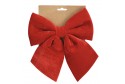 Grand noeud rouge velours