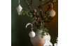 2 Boules blanc & or