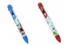 Stylo 6 couleurs chevaliers et dragon