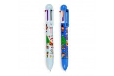 Stylo 6 couleurs Noël