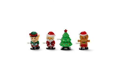 Figurine de Noël surprise à remonter