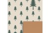 24 petites pochettes sapin vert