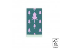 Pochettes sapin rose - Avent