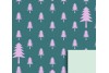 Pochettes sapin rose - Avent