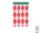 Pochettes Harlequin rouge - Avent