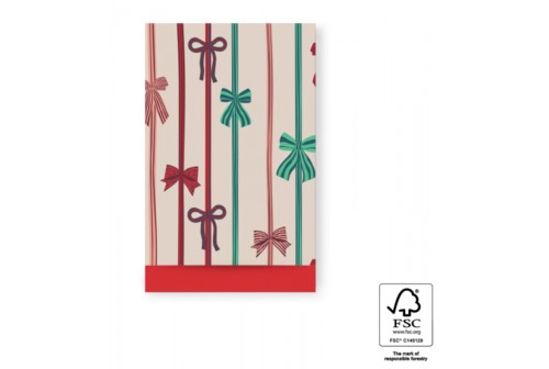 Pochettes candy rouge - Avent