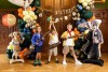 Ballon balais et vif d'or XXL