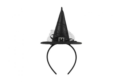 Serre-tête chapeau de sorcière