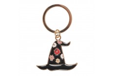 Porte clés chapeau de sorcière