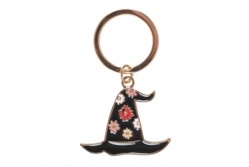 Porte clés chapeau de sorcière
