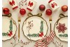 Assiettes noeud beige