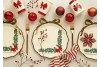 Serviettes guirlande de Noël x 20