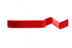 Ruban Rouge velours 25 mm