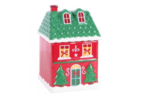 Brûle parfum maison de Noël
