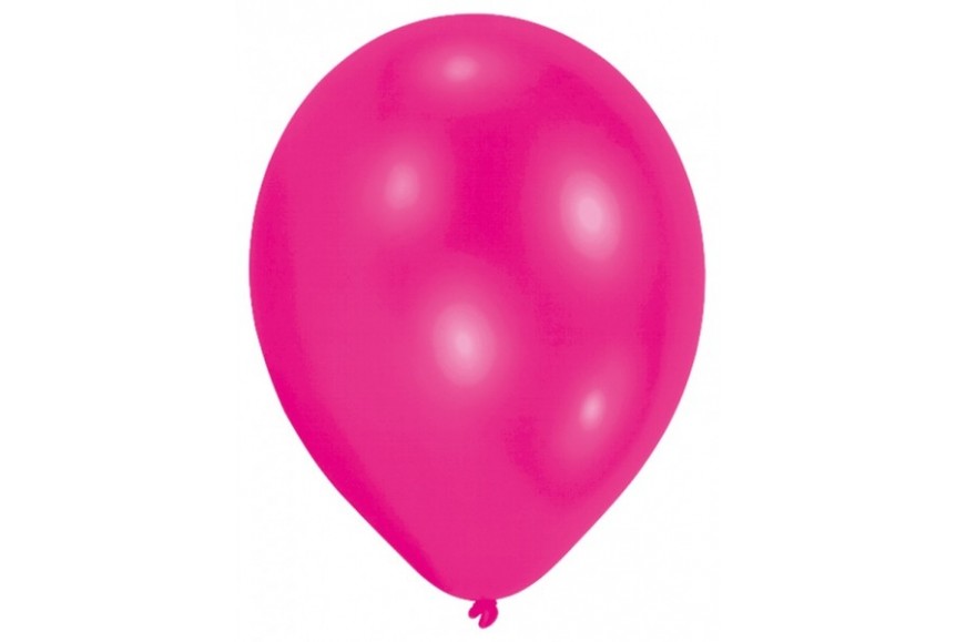 Lot de 30 ballons de décoration d'anniversaire rose fuchsia doré -  Guirlande de ballons rose fuchsia doré - Balons pour anniversaire,  décoration de