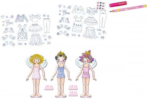 Coloriage et habillage Lillifee
