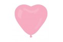 5 Ballons coeur rose