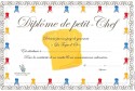 Printable Diplômes de petit-Chef