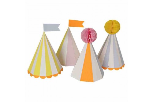 Chapeaux Silly Circus Meri Meri Anniversaire Enfant Theme Cirque