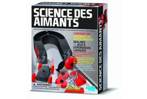Kit Scientifique Magnétique - Boîte Avec Limaille De Fer Pour Études Physique Et Électromagnétisme