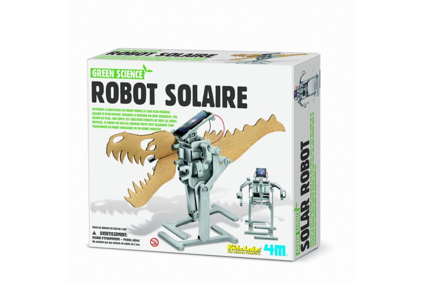 Atelier créatif MINI ROBOT SOLAIRE 4M