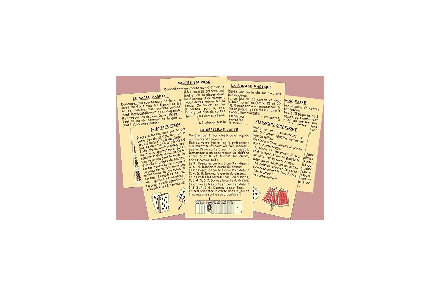 Jeu 42 tours de cartes pour enfants