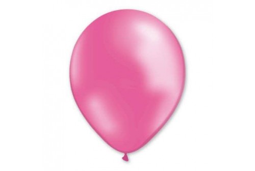 Ballons fushia anniversaire filles