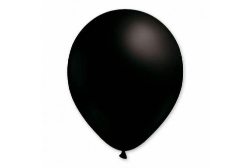 Ballon noir - Set de 10 ballons