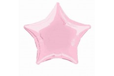 Ballon Mylar rose pastel