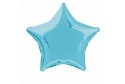 Ballon Mylar étoile bleue pastel
