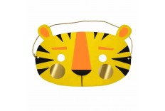 Carte anniversaire - masque de tigre