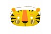 Carte anniversaire - masque de tigre