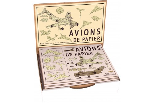 Kit avion de papier Marc Vidal