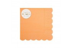 Serviette à dessert fluo