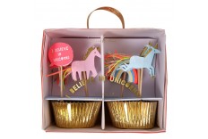 Set cupcake Licornes