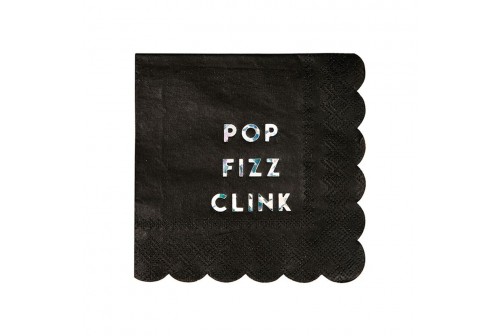 Petites serviettes Pop Fizz